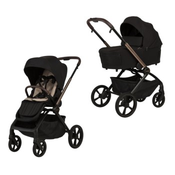Carucior copii Como Adamex Satin 2 in 1 cu landou pliabil