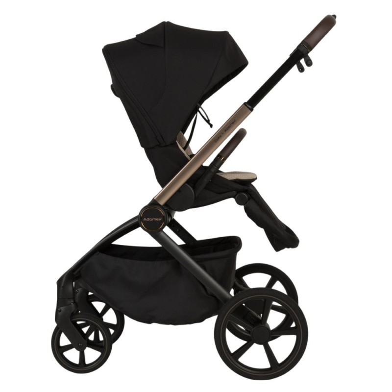 Carucior copii Como Adamex Satin 2 in 1 cu landou pliabil