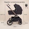 Carucior copii Como Adamex Satin 2 in 1 cu landou pliabil
