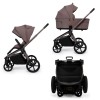 Carucior copii cu landou pliabil Muuvo Fold Cocoa 2 in 1