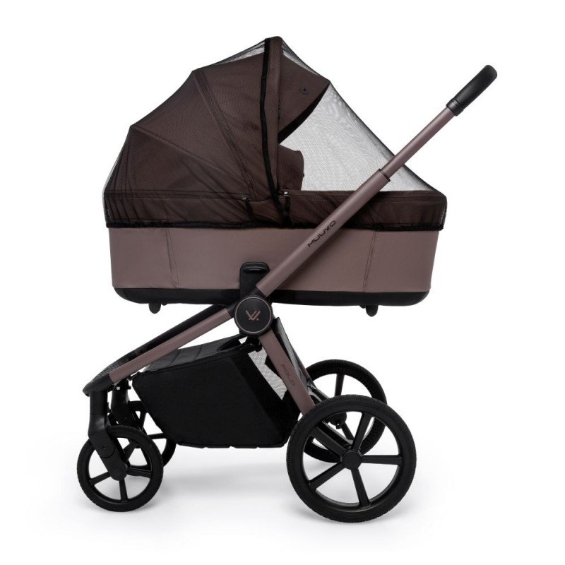 Carucior copii cu landou pliabil Muuvo Fold Cocoa 2 in 1