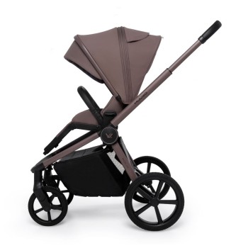 Carucior copii cu landou pliabil Muuvo Fold Cocoa 3in1 cu Cybex Cloud G3 Plus