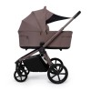 Carucior copii cu landou pliabil Muuvo Fold Cocoa 3in1 cu Cybex Cloud G3 Plus