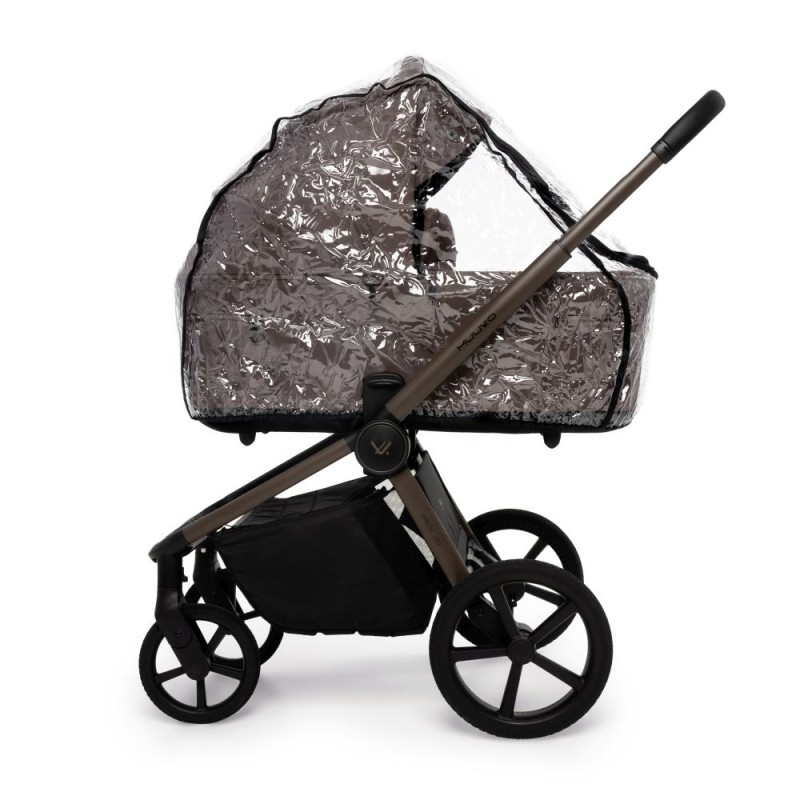 Carucior copii cu landou pliabil Muuvo Fold Dark Chocolate 4in1 cu Cybex Cloud G3 Plus si isofix
