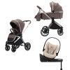 Spark Adamex Champagne-Fango 4in1 cu scoica Cybex Cloud G3 plus si isofix