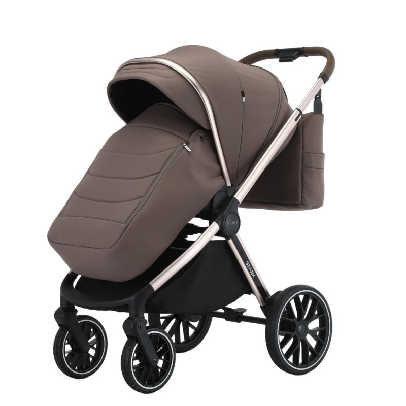 Spark Adamex Champagne-Fango 4in1 cu scoica Cybex Cloud G3 plus si isofix