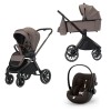 Spark Adamex Chocolate-Fango 3in1 cu scoica Cybex Cloud G3 plus
