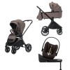 Spark Adamex Chocolate-Fango 4in1 cu scoica Cybex Cloud G3 plus si isofix