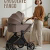Spark Adamex Chocolate-Fango 4in1 cu scoica Cybex Cloud G3 plus si isofix