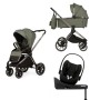 Spark Adamex Onyx-Salvia 4in1 cu scoica Cybex Cloud G3 plus si isofix